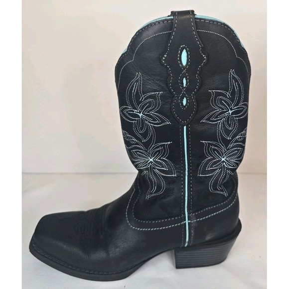 Justin Jessa (L9752) Square Toe Western Boots Women's Size 7.5B - Picture 3 of 13